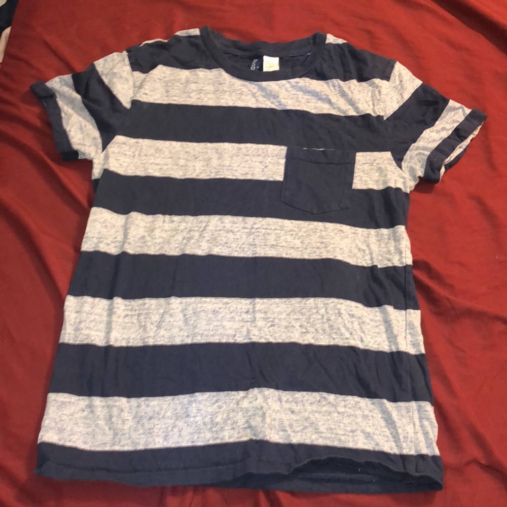 Women’s blue striped t-shirt size S